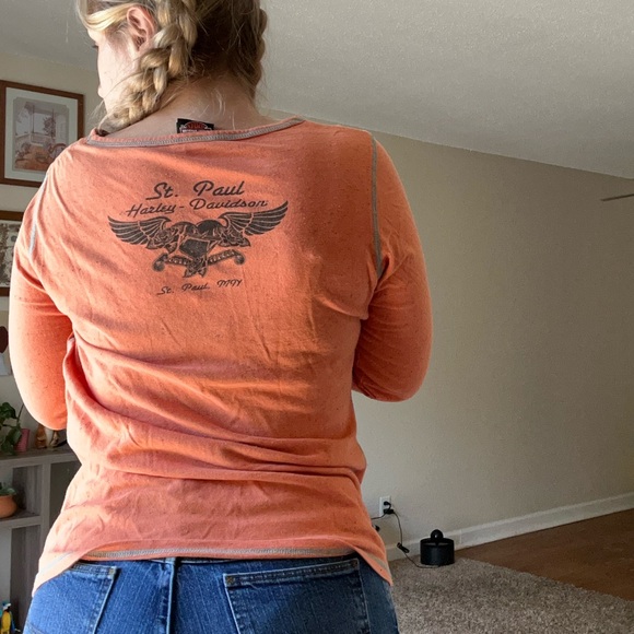Vintage Harley Davidson Long Sleeve - Picture 2 of 4